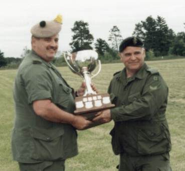 LCol Irvine and Cpl Engel